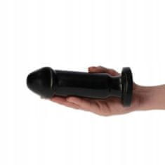 Lovetoy Malé Černé Gumové Dildo Hladké S Přísavkou 13Cm