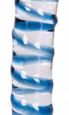 Lovetoy Arts Clair Bleu Glass Dildo