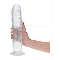 Lovetoy Obrovské Průhledné Dildo S Přísavkou 32 Cm