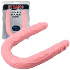 Lovetoy Dvojité Realistické Vaginální Dildo 51Cm