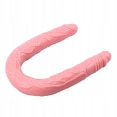 Lovetoy Dvojité Realistické Vaginální Dildo 51Cm