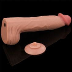 Lovetoy 14'' King Sliding Skin Dual Layer Dong