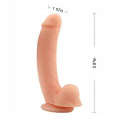 Lovetoy Přírodní Realistické Dildo Člen 20Cm