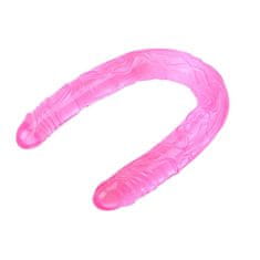 Lovetoy Dvojité Realistické Vaginální Dildo 51Cm