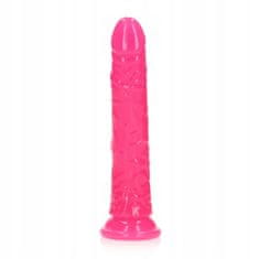 Lovetoy Tenké Realistické Dildo S Přísavkou - Svítí Ve Tmě - 7'' / 18 Cm