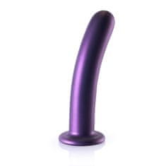 Lovetoy Hladké Silikonové Dildo G-Spot - 7'' / 17 Cm