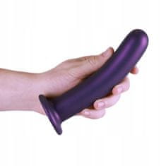 Lovetoy Hladké Silikonové Dildo G-Spot - 7'' / 17 Cm