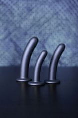 Lovetoy Hladké Silikonové Dildo G-Spot - 7'' / 17 Cm