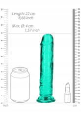 Lovetoy Gelové Zelené Dildo S Přísavkou Vaginální A 22 Cm