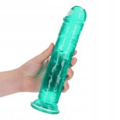 Lovetoy Gelové Zelené Dildo S Přísavkou Vaginální A 25 Cm