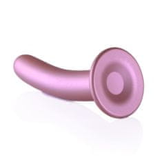 Lovetoy Hladké Silikonové Dildo G-Spot - 7'' / 17 Cm