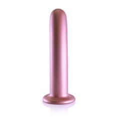 Lovetoy Hladké Silikonové Dildo G-Spot - 7'' / 17 Cm