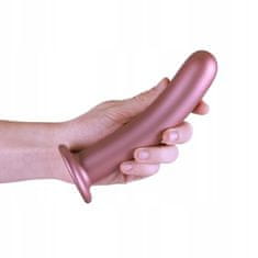 Lovetoy Hladké Silikonové Dildo G-Spot - 7'' / 17 Cm