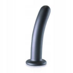 Lovetoy Hladké Silikonové Dildo G-Spot - 7'' / 17 Cm