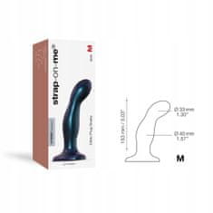 Lovetoy Dildo Plug Snaky Bleu Metallic - M