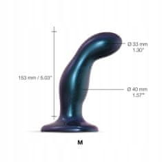 Lovetoy Dildo Plug Snaky Bleu Metallic - M