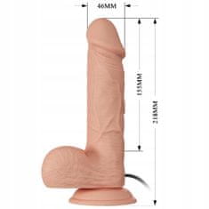 Lovetoy Vibrační Dildo S Přísavkou 21,8Cm