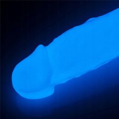 Lovetoy Led Dildo Ohebné Velké Podsvícené 21,5 Cm