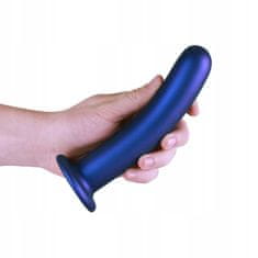 Lovetoy Hladké Silikonové Dildo G-Spot - 7'' / 17 Cm