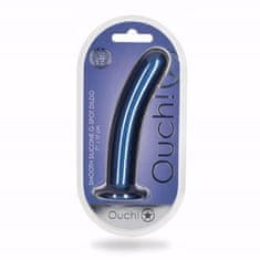 Lovetoy Hladké Silikonové Dildo G-Spot - 7'' / 17 Cm