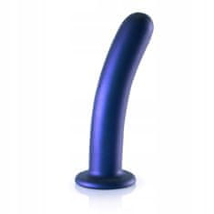 Lovetoy Hladké Silikonové Dildo G-Spot - 7'' / 17 Cm