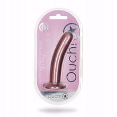 Lovetoy Hladké Silikonové Dildo G-Spot - 6'' / 14,5 Cm