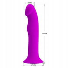 Lovetoy Dildo S Přísavkou Vaginální Vibrátor 12 Vibračních Režimů Pulzace