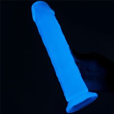 Lovetoy Led Dildo Velké Podsvícené Na Přísavce 20 Cm