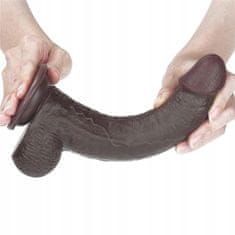 Lovetoy Černošské Dildo Z Dvouvrstvého Materiálu 23 Cm