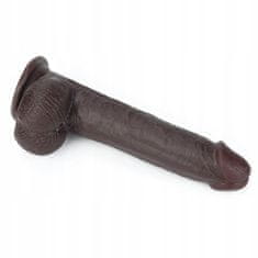 Lovetoy Černošské Dildo Z Dvouvrstvého Materiálu 23 Cm