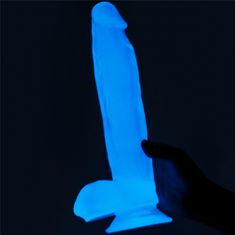 Lovetoy Flexibilní Podsvícené Dildo S Přísavkou 25,5Cm