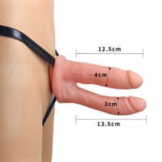 Lovetoy Double Strap-On Kalhotky Dvěma Penisy