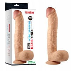 Lovetoy Mírně Zakřivené Tělové Dildo S Přísavkou 33Cm