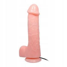 Lovetoy Vibrační Žilnaté Realistické Dildo 22 Cm