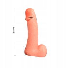 Lovetoy Strap On Postroj S Realistickým Žilnatým Penisem