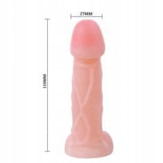 Lovetoy Malý Příruční Dildo Vyžíraný Realistický