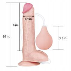 Lovetoy Žilnaté Dildo Funkce Nafukovací 25