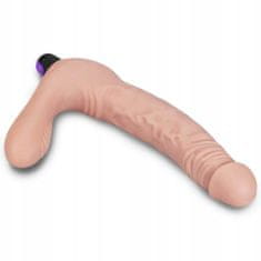 Lovetoy Dvojité Dildo S Výstupky Strap-On Realistické