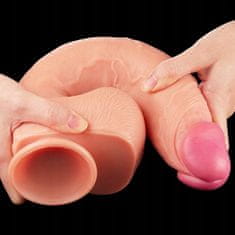 Lovetoy Silné Realistické Žilnaté Dildo Přísavka 30,5Cm