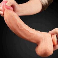 Lovetoy Silné Realistické Žilnaté Dildo Přísavka 30,5Cm