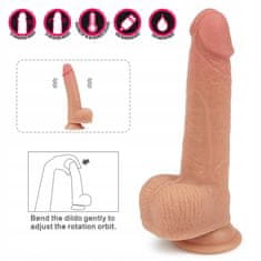 Lovetoy Realistické Dildo S Přísavkou Otočné 21,5 Cm