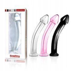 Lovetoy Mírně Zakřivené Dildo Rovné Růžové 18,5 Cm