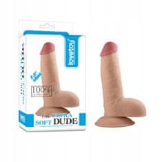 Lovetoy Silné Žilnaté Dildo S Přísavkou A Jadry 18 Cm