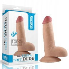 Lovetoy Silné Žilnaté Dildo S Přísavkou A Jadry 18 Cm