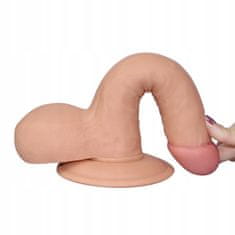 Lovetoy Dildo Realistické S Přísavkou Žilnaté 18 Cm