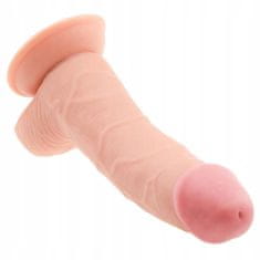 Lovetoy Silné Žilnaté Dildo S Přísavkou A Jadry 20 Cm