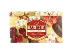 Basilur BASILUR SWEET CHERRY černý cejlonský čaj v sáčcích, v ozdobné dóze, 20x2g 1