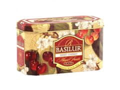 Basilur BASILUR SWEET CHERRY černý cejlonský čaj v sáčcích, v ozdobné dóze, 20x2g 1