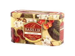 Basilur BASILUR SWEET CHERRY černý cejlonský čaj v sáčcích, v ozdobné dóze, 20x2g 3