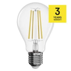 Emos LED žárovka Filament A60 / E27 / 7,5W (75 W) / 1 055 lm / neutrální bílá / stmívatelná